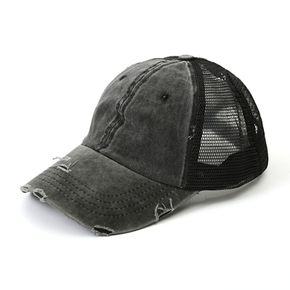 Summer Mesh Cap Ponytail Baseball Caps Fashion Snapback Caps For Women&Man Sport Hat Unisex Tennis Caps